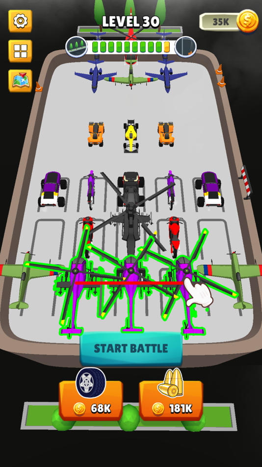 #3. Merge Master Car Fusion Battle (iOS) di: CTC Technology Limited