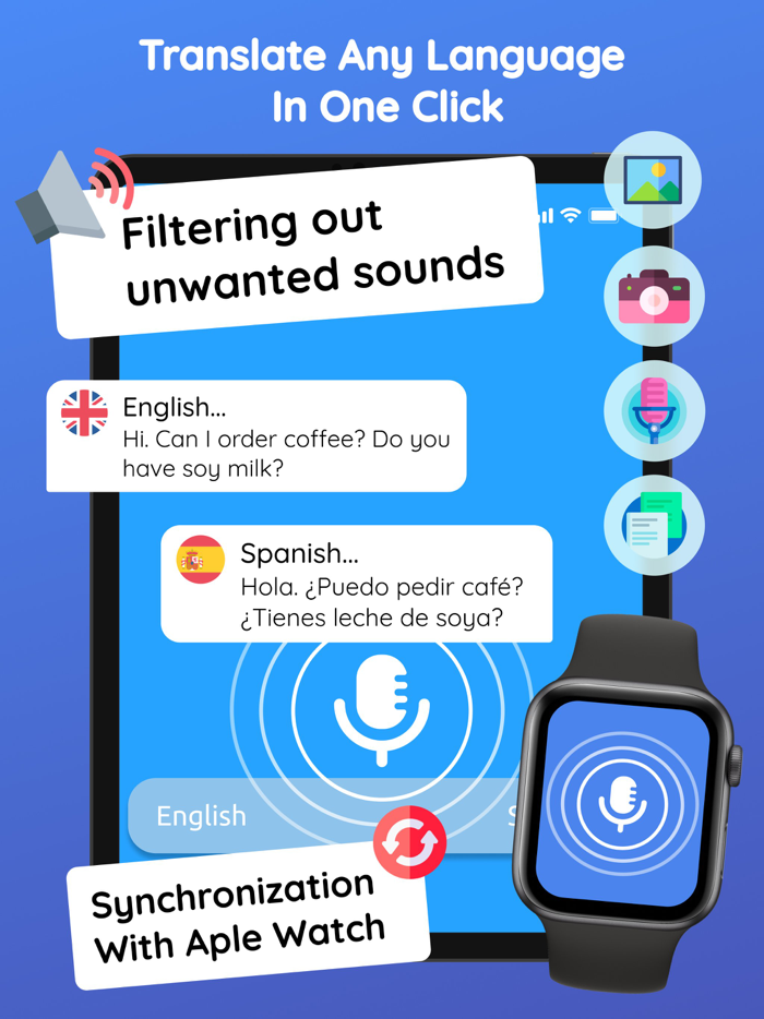 Photo Camera Voice Translator