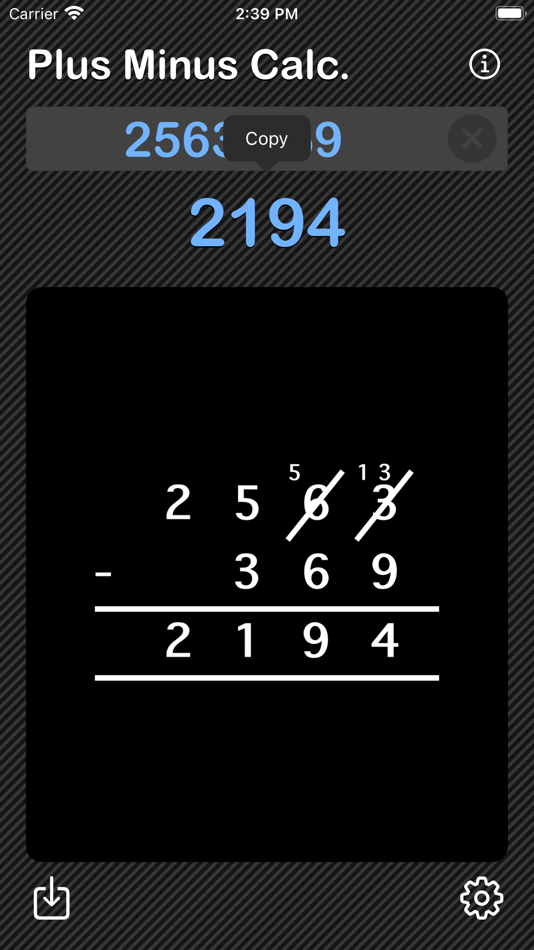 #5. Plus Minus Calculator (iOS) By: Heng Jia Liang