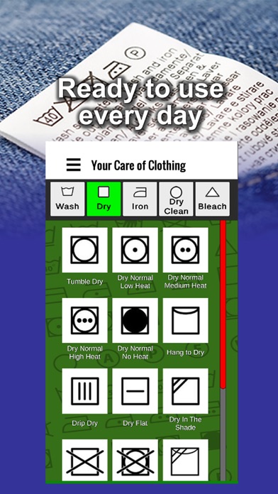 Your Care of Clothing Screenshot