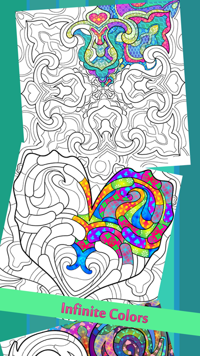Color Surreal Mandala Coloring Screenshot