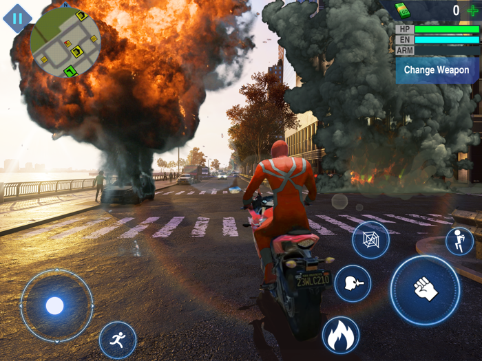 Super Rope Hero - Crime City