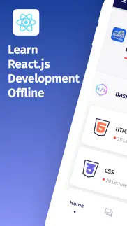 learn react.js development pro iphone screenshot 1