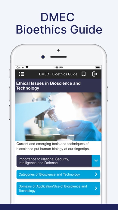 Defense Medical Ethics Screenshot