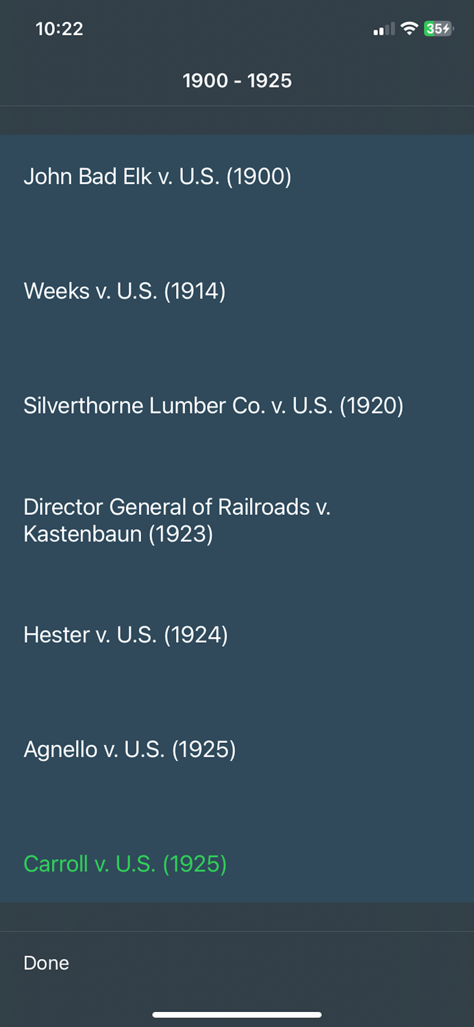 Case Law Studies Lite