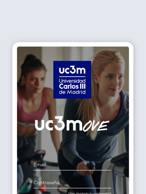 uc3move iPad screenshot 1 - Health & Fitness app