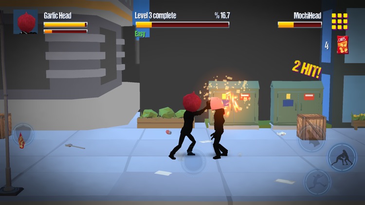 Stickman Street: Food Fighter screenshot-7