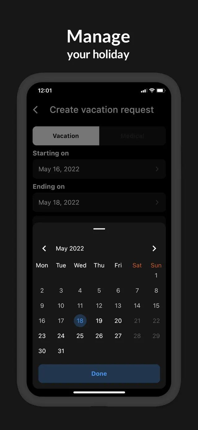 Reports Screen