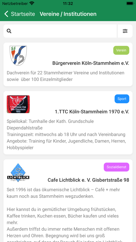 #5. Köln-Stammheim App (iOS) 由: Buergerverein Koeln-Stammheim e.V.