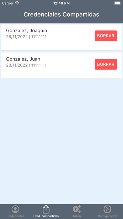 Credencial Digital LPF Screenshot