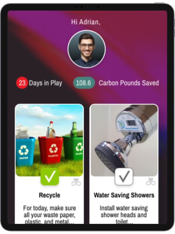 2030 or Bust iPad screenshot 3 - Lifestyle app