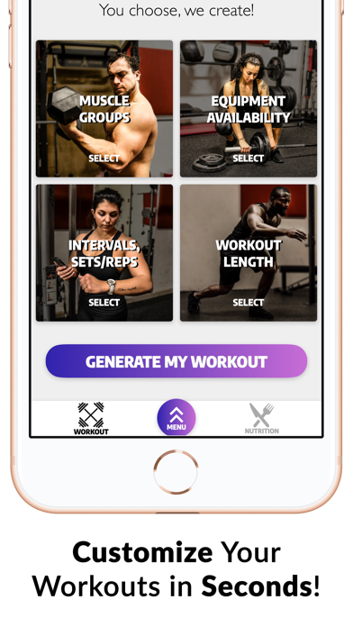 Exerprise Workout Meal Plannerのおすすめ画像1