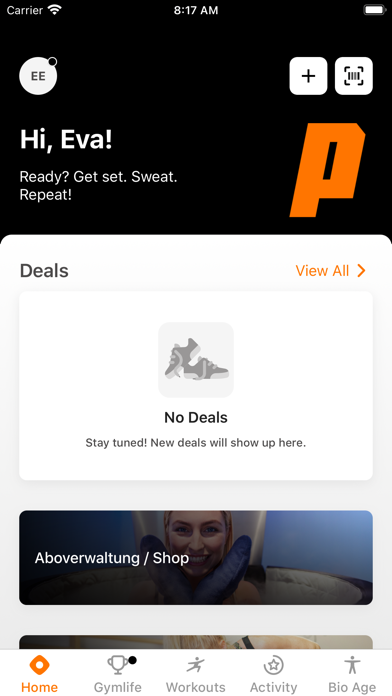Polygon Fitness Screenshot