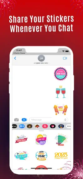 Game screenshot Happy New Year 2023 Stickers hack