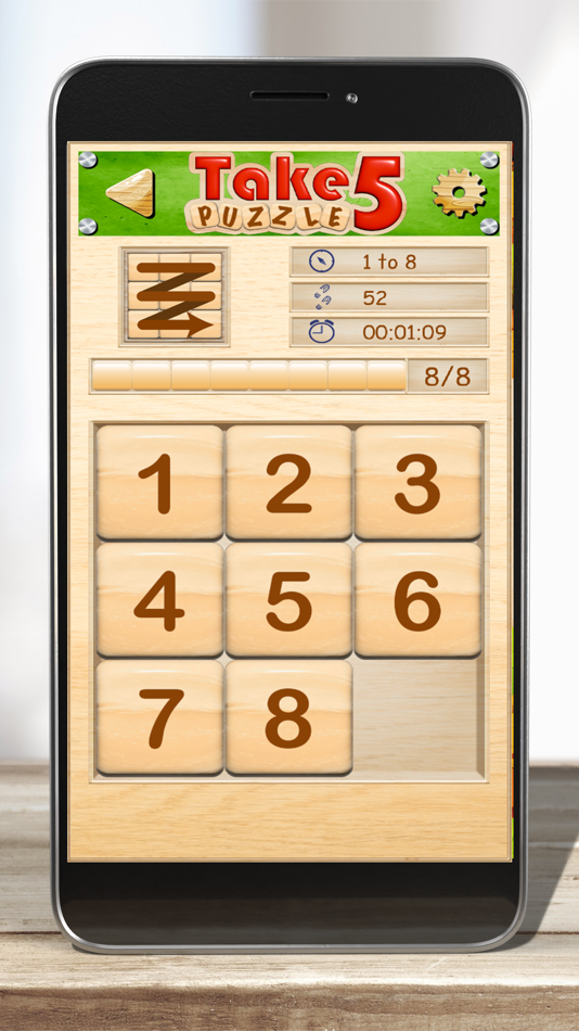 #3. Take 5 Puzzle (iOS) 来自: Claude Thomas