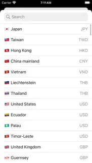 currency converter usd,jpy,cny iphone screenshot 1