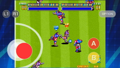 サッカーブロール アケアカNEOGEO screenshot1