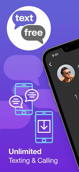 Game screenshot TextFree: Call + Texting Line mod apk