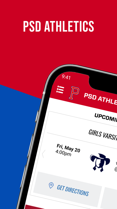 PSD Athletics Screenshot