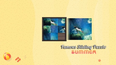 Screenshot 1 of Famous Sliding Puzzle: Summer App