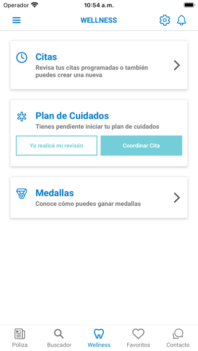 Dentegra Seguros Dentales S.A. Screenshot