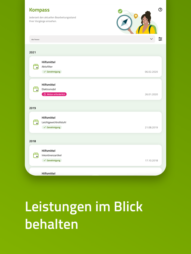 ‎BARMER-App Screenshot
