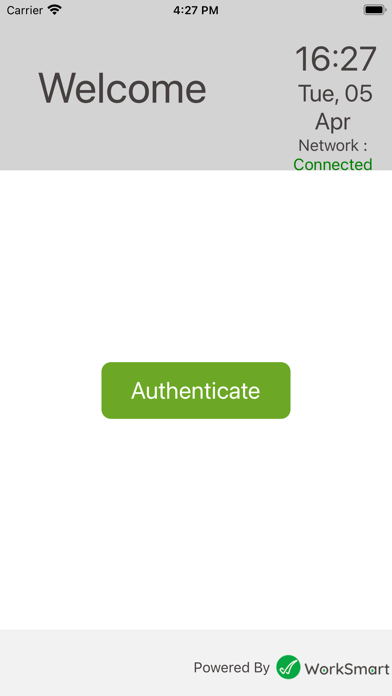 WorkDigital - Time Clock Screenshot