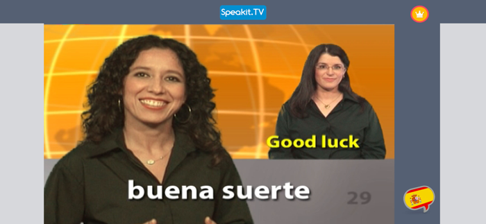 Spanish  by Speakit.tv