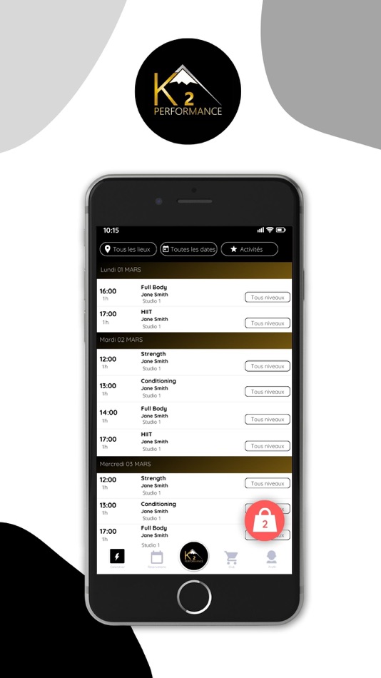 #1. K2 Performance (iOS) Podle: BSPORT