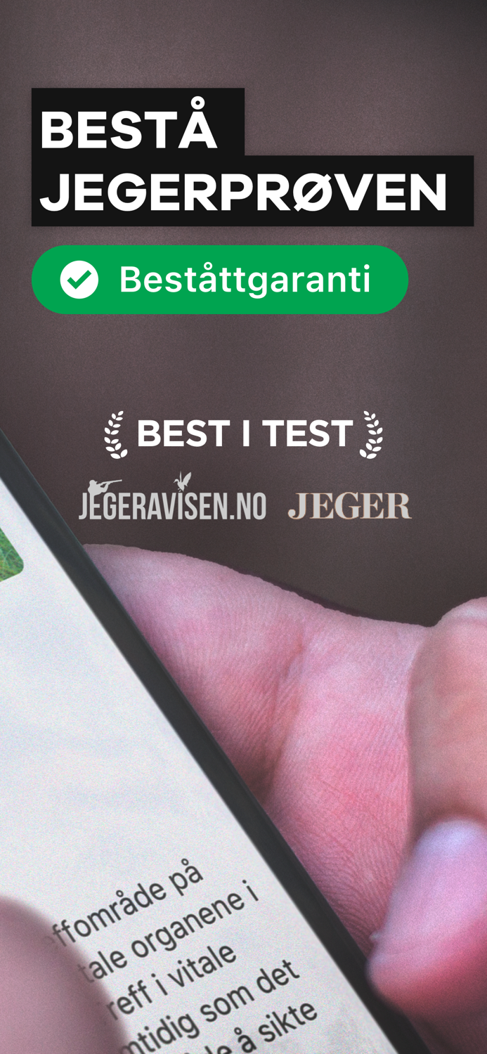 Jegerappen - bestå jegerprøven