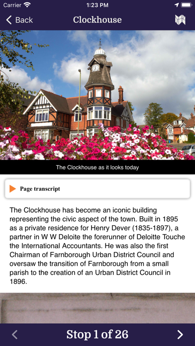 Farnborough Heritage Trails Screenshot