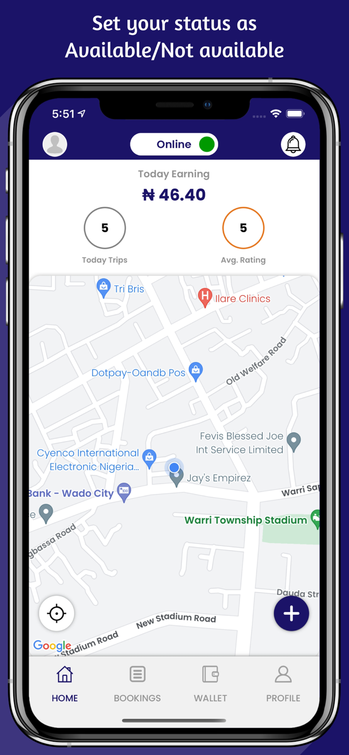 Farerun Driver Drive and Earn