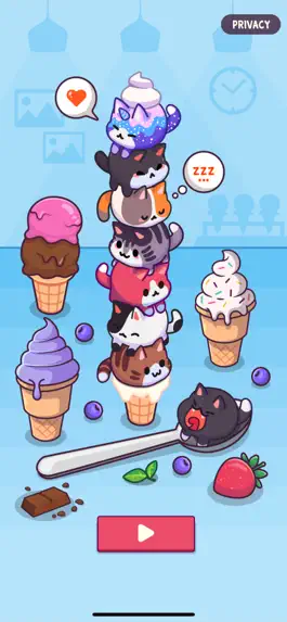 Game screenshot Ice Cream Cat – Color Sort mod apk