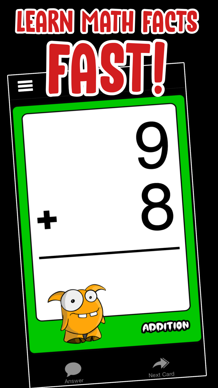 Mooggi Math Flash Cards