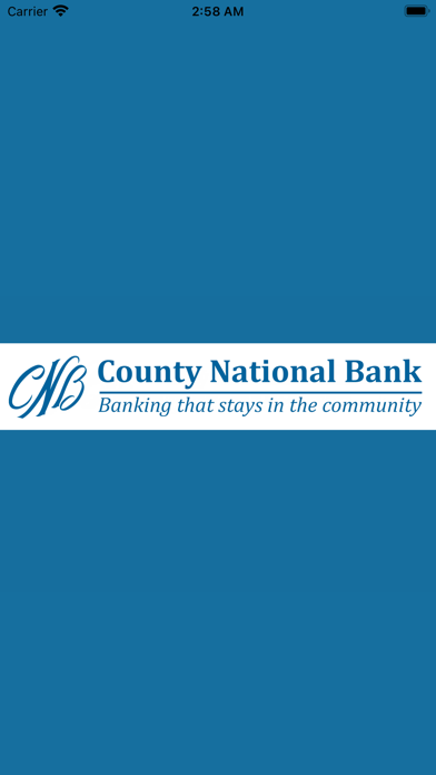 County National Bank Personal Screenshot