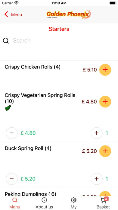 Golden Phoenix Cheshunt Screenshot