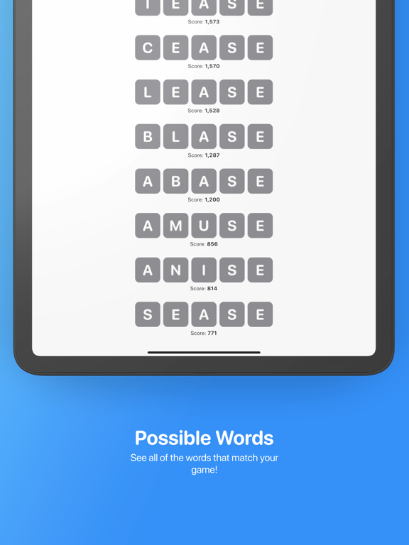 Word Helper: Word Game Solverのおすすめ画像2