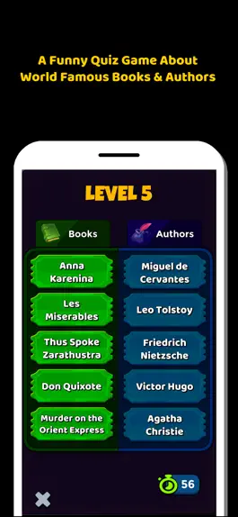 Game screenshot Books And Authors Quiz Game mod apk