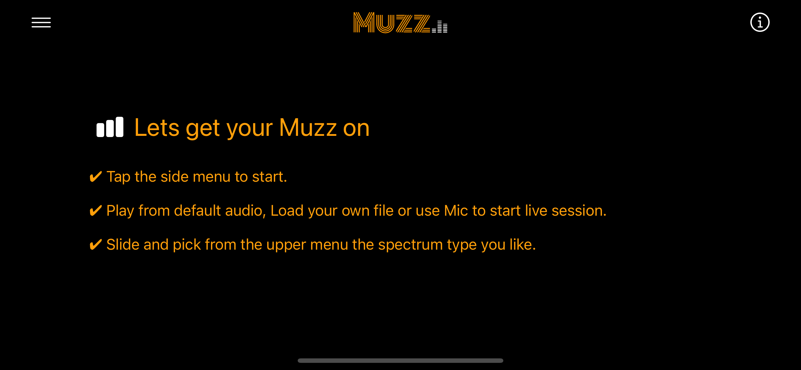 Muzz - Audio Spectrum Analyzer