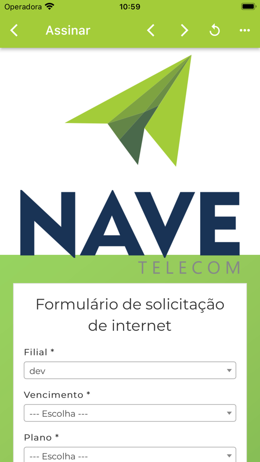 #2. Nave Telecom (iOS) 由: DFS SERVICOS DE TECNOLOGIA DA INFORMACAO LTDA