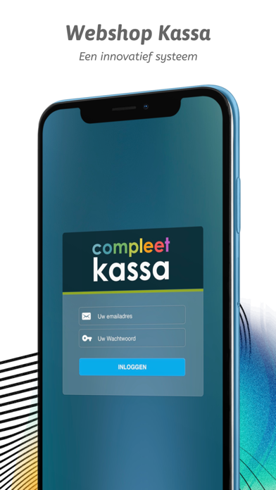 Webshop Kassa Screenshot
