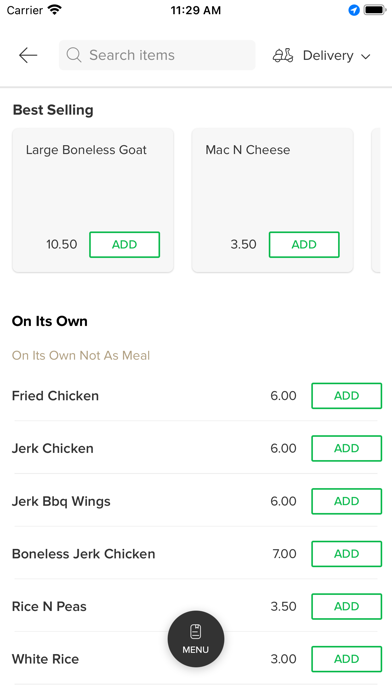Bruce's Island Cuisine Screenshot