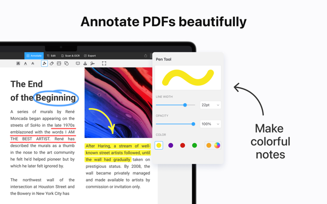 ‏متخصص PDF – ویرایش، امضای اسکرین شات PDF