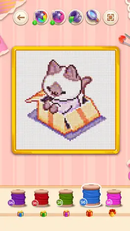 Game screenshot Craft Cross Stitch: Pixel Art hack