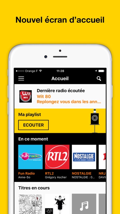 Screenshot #1 pour Orange Radio