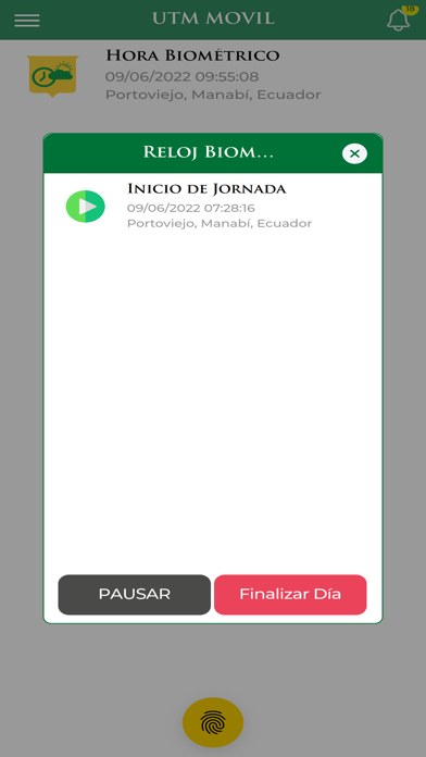 UTM MOVIL Screenshot