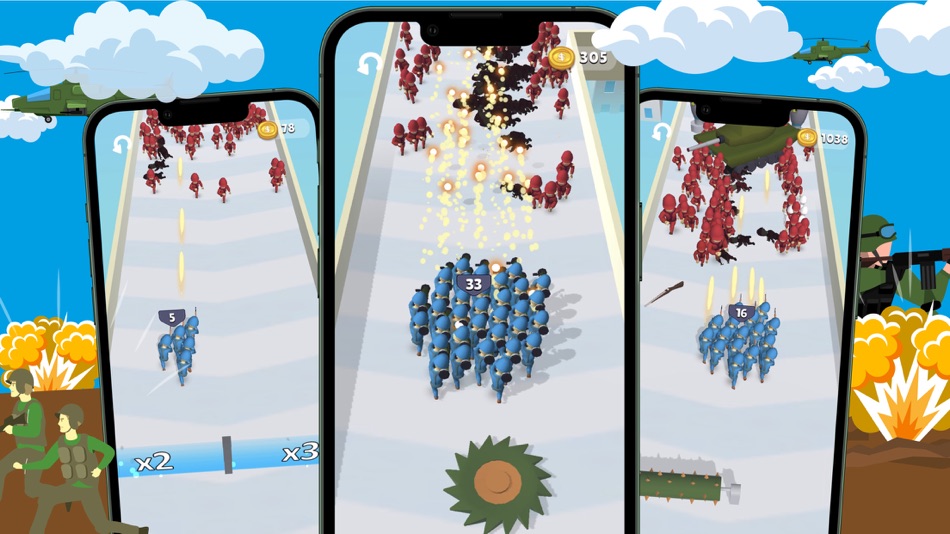 #1. Army Run! (iOS) 由: APP CENTRAL LTD