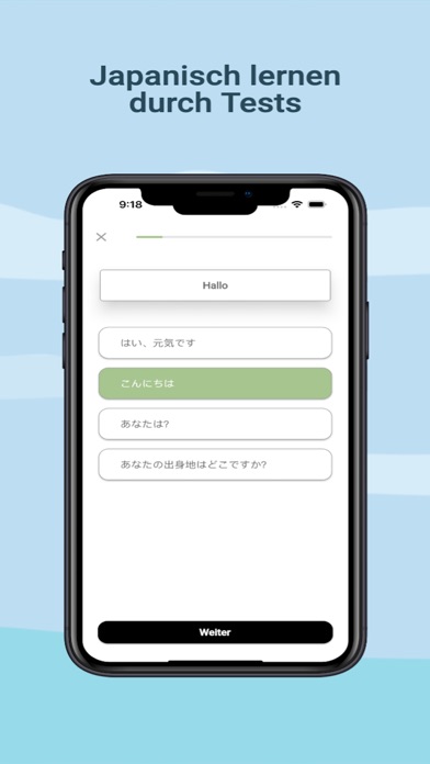 Lerne Japanisch Screenshot