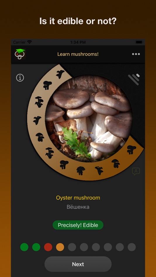 #2. Learn Forest Mushrooms (iOS) 由: Evgeny Turchaninov