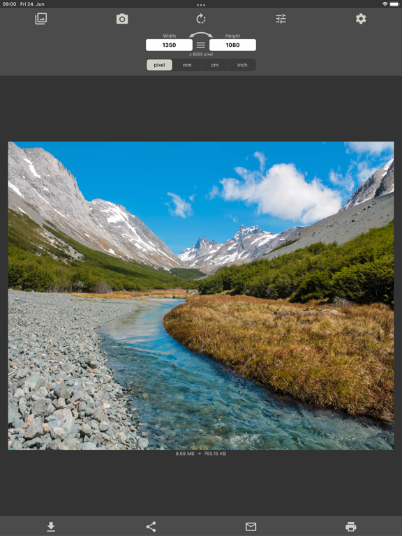 Scale To Fill iPad screenshot 6 - Photo & Video app